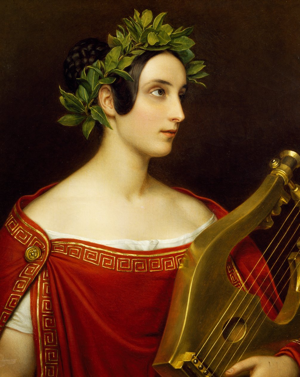 Lady Theresa Spence w roli Safony autorstwa Joseph Carl Stieler