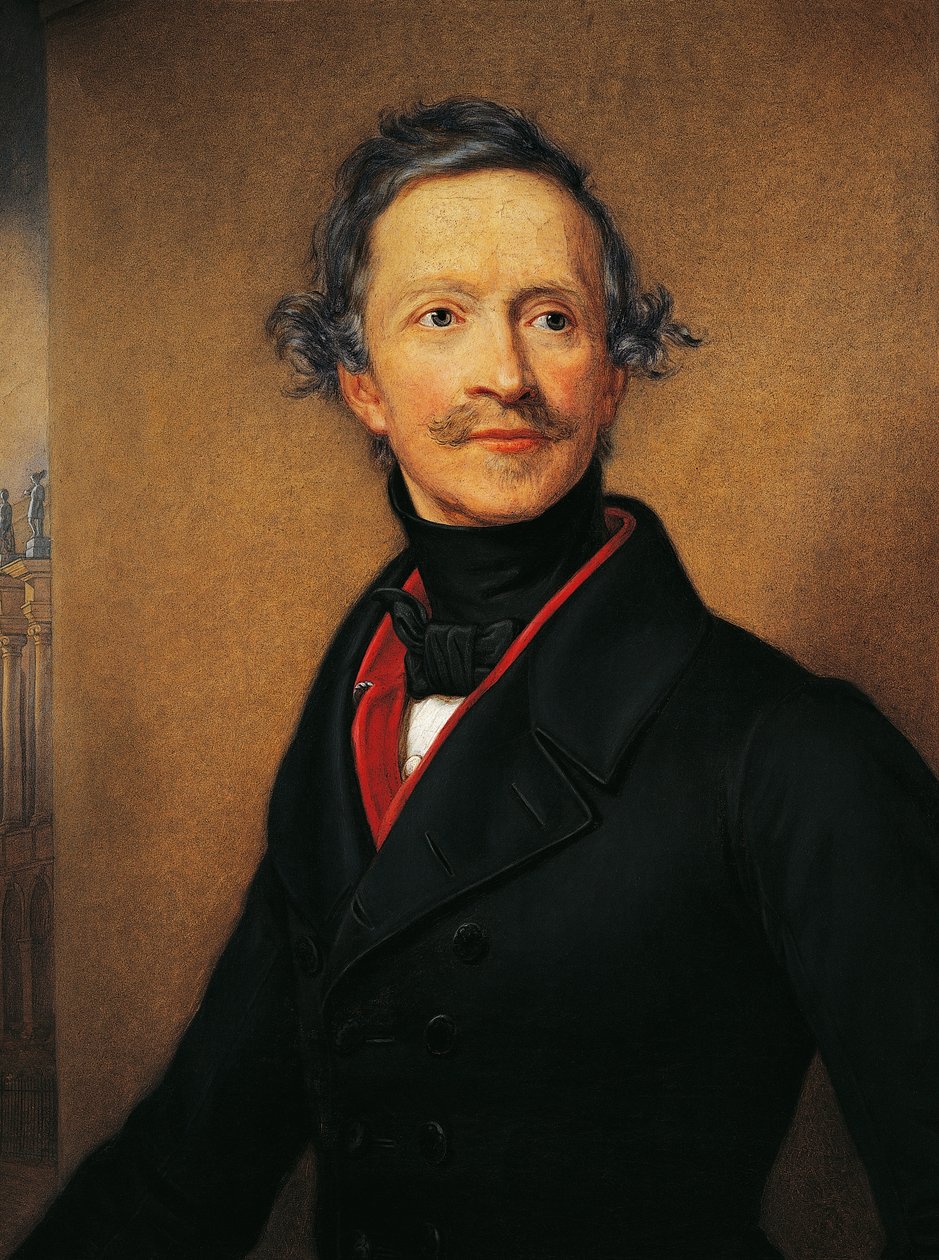 Portret Ludwika I Bawarskiego (Strasburg autorstwa Joseph Carl Stieler