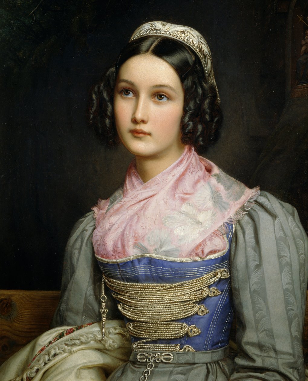 Portret Helene Sedelmayer autorstwa Joseph Carl Stieler