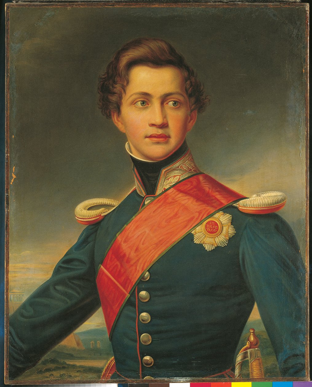 Portret Othona jako młodzieńca (olej na płótnie) autorstwa Joseph Carl Stieler