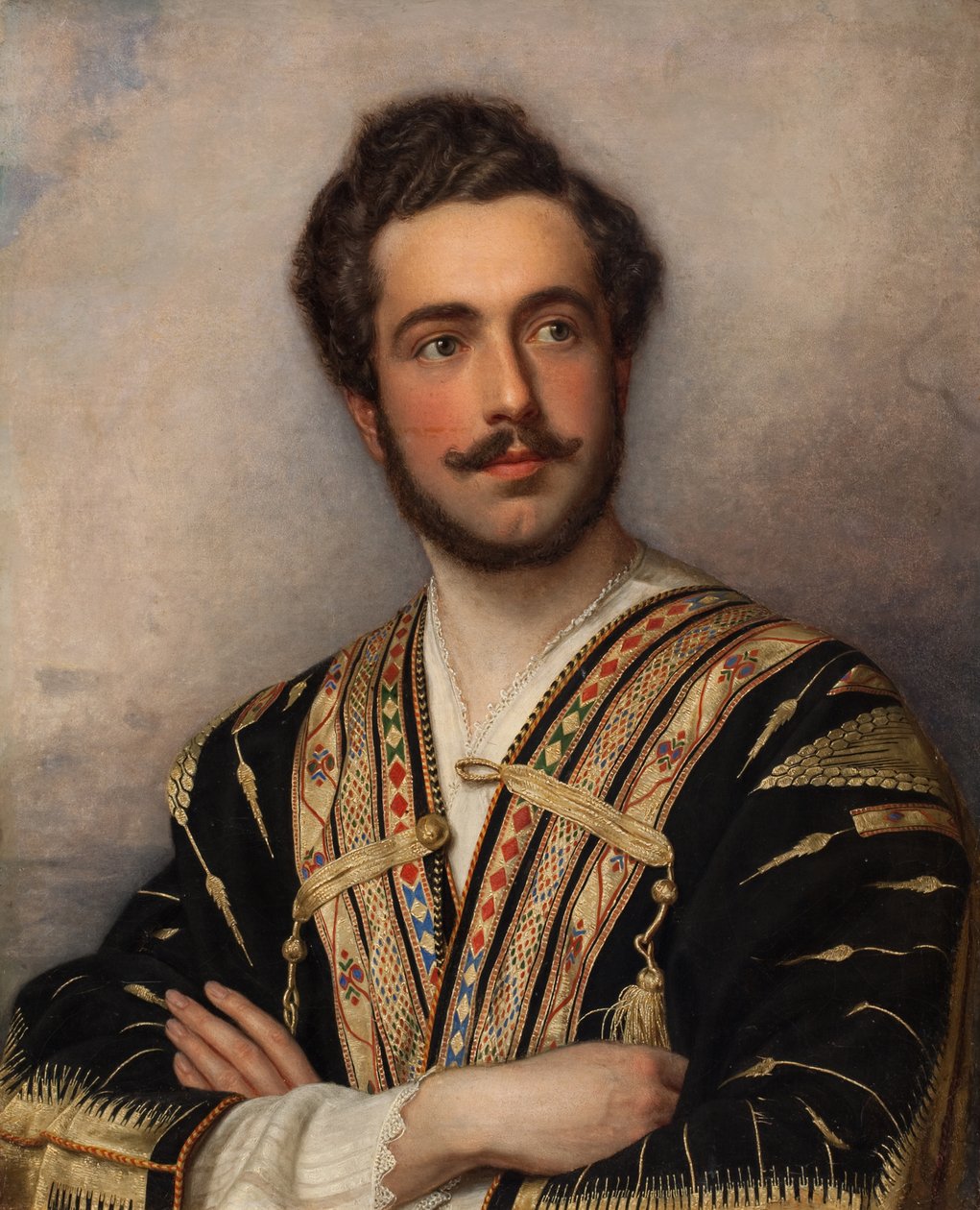Portret księcia Grigorija Grigorievicha Gagarina 1810-1893, 1837-1839. autorstwa Joseph Carl Stieler