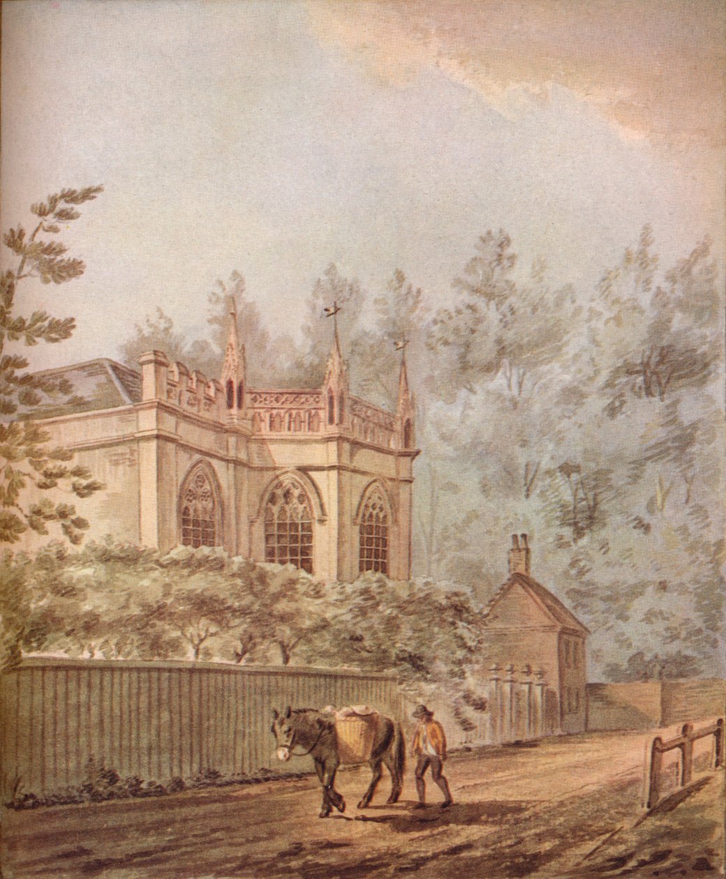 Truskawkowe Wzgórze, XVIII w., 1922 autorstwa Joseph Charles Barrow