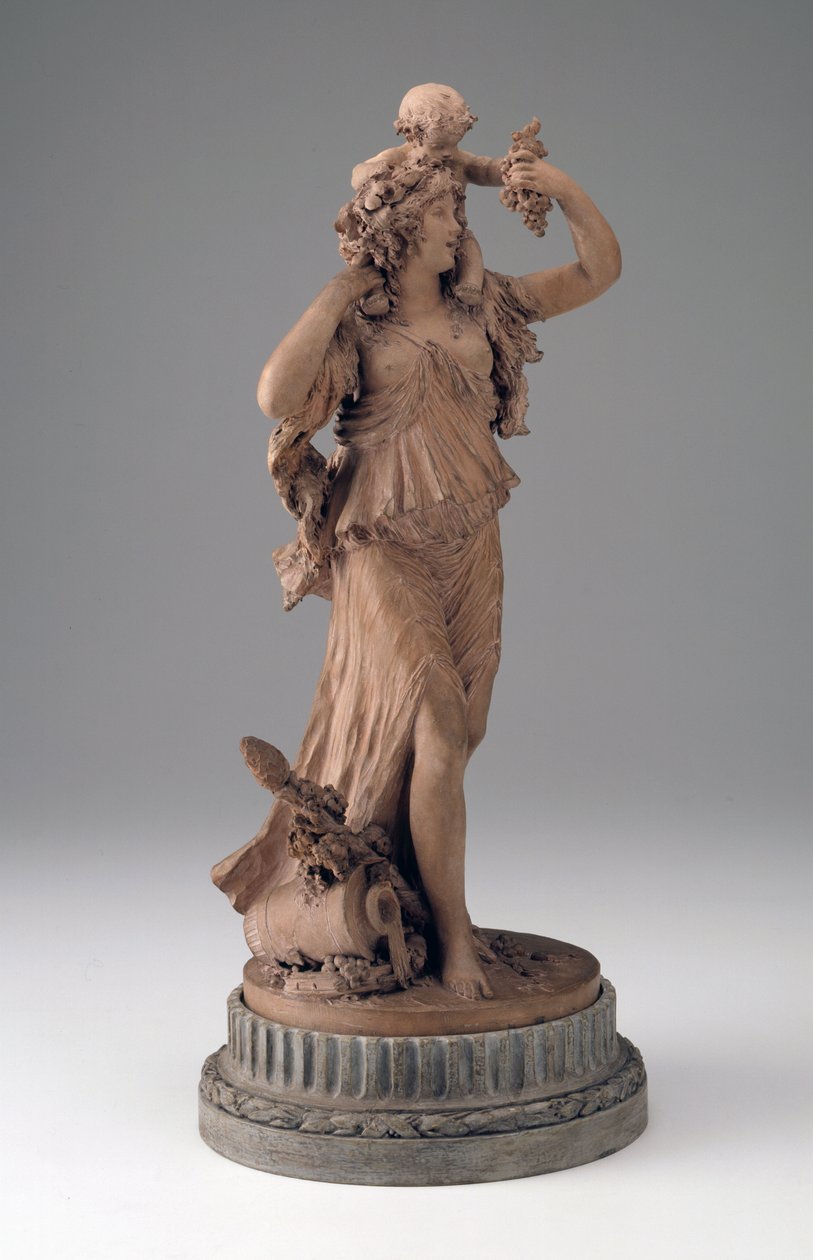Bachantka niosąca na ramionach dziecko, ok. 1780-1796 autorstwa Joseph Charles Marin