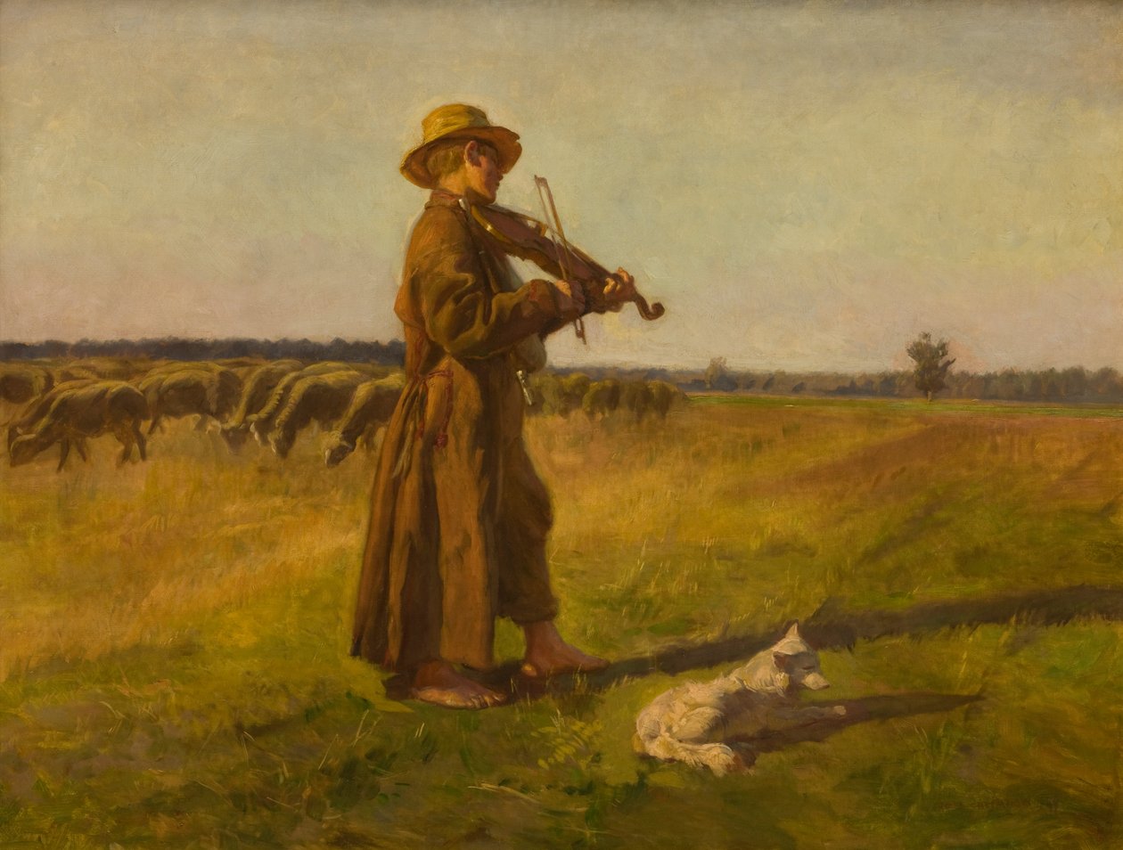 Pasterz autorstwa Joseph Chelmonski