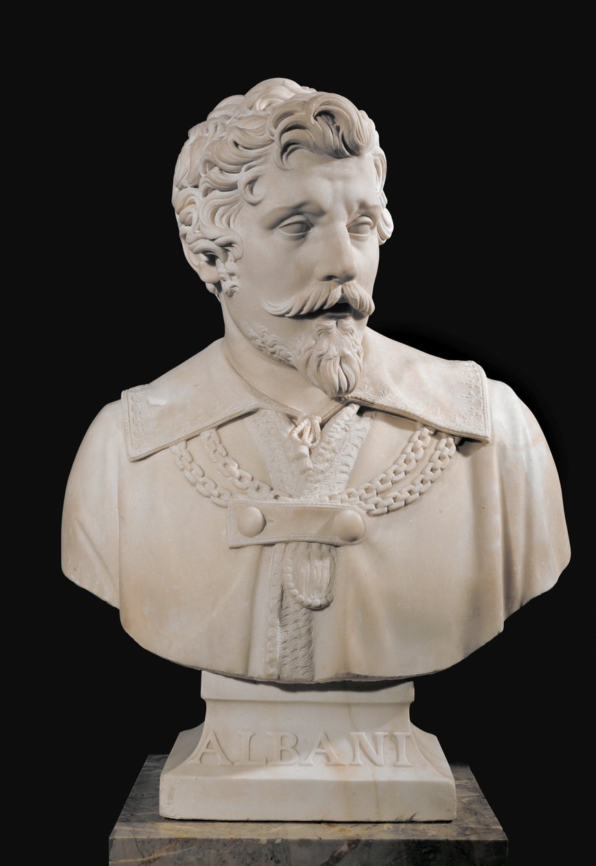 Portret malarza Francesco Albaniego ... autorstwa Joseph Chinard