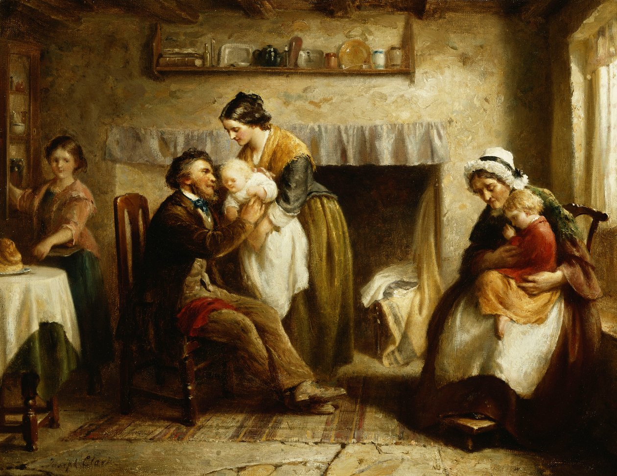 Wizyta Dziadków, autorstwa Joseph Clark