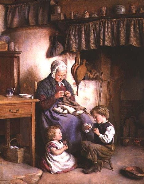 Zakątek kominowy autorstwa Joseph Clark