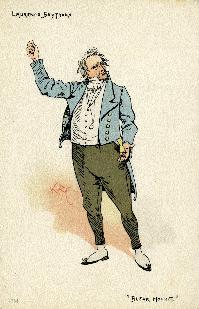Ponury dom Charlesa Dickensa autorstwa Joseph Clayton  Clarke