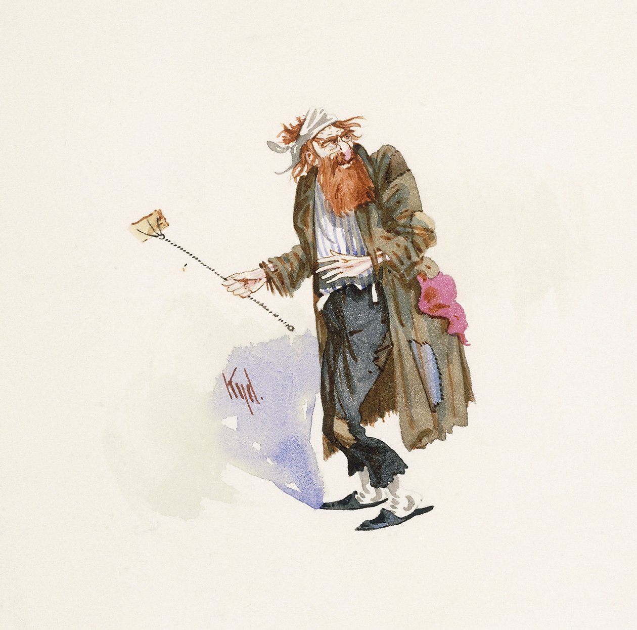 Fagin autorstwa Joseph Clayton  Clarke