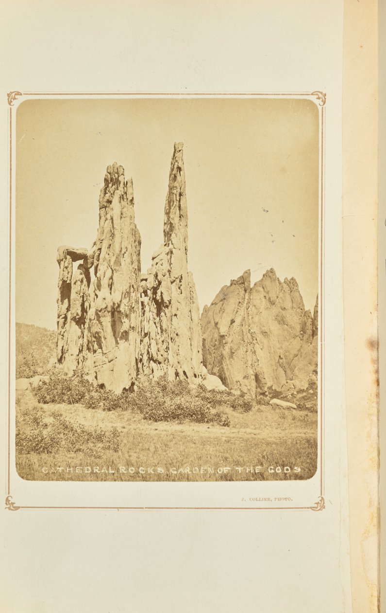 Cathedral Rocks, Ogród Bogów autorstwa Joseph Collier