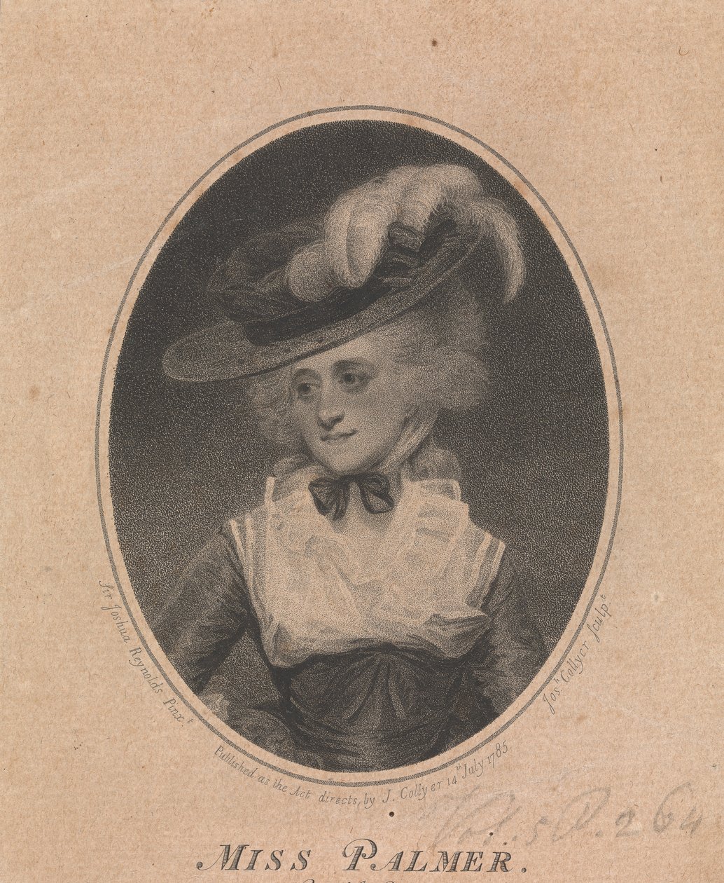 Pani Mary Palmer autorstwa Joseph Collyer