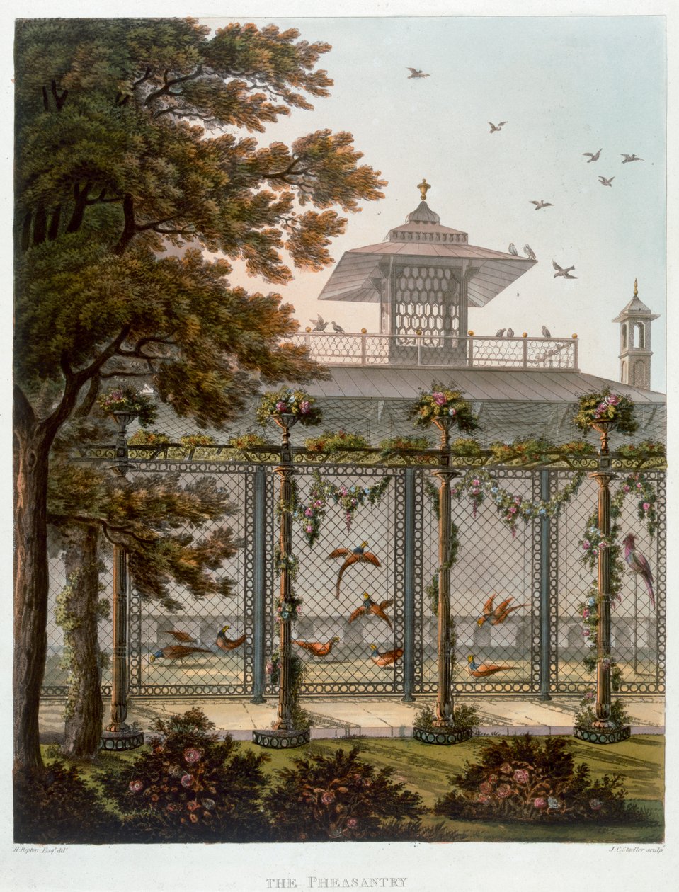 „Bażantarnia”, 1808 r. autorstwa Joseph Constantine Stadler