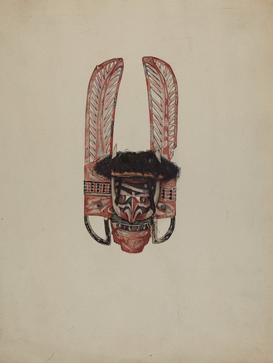 Maska do tańca autorstwa Joseph Coyle