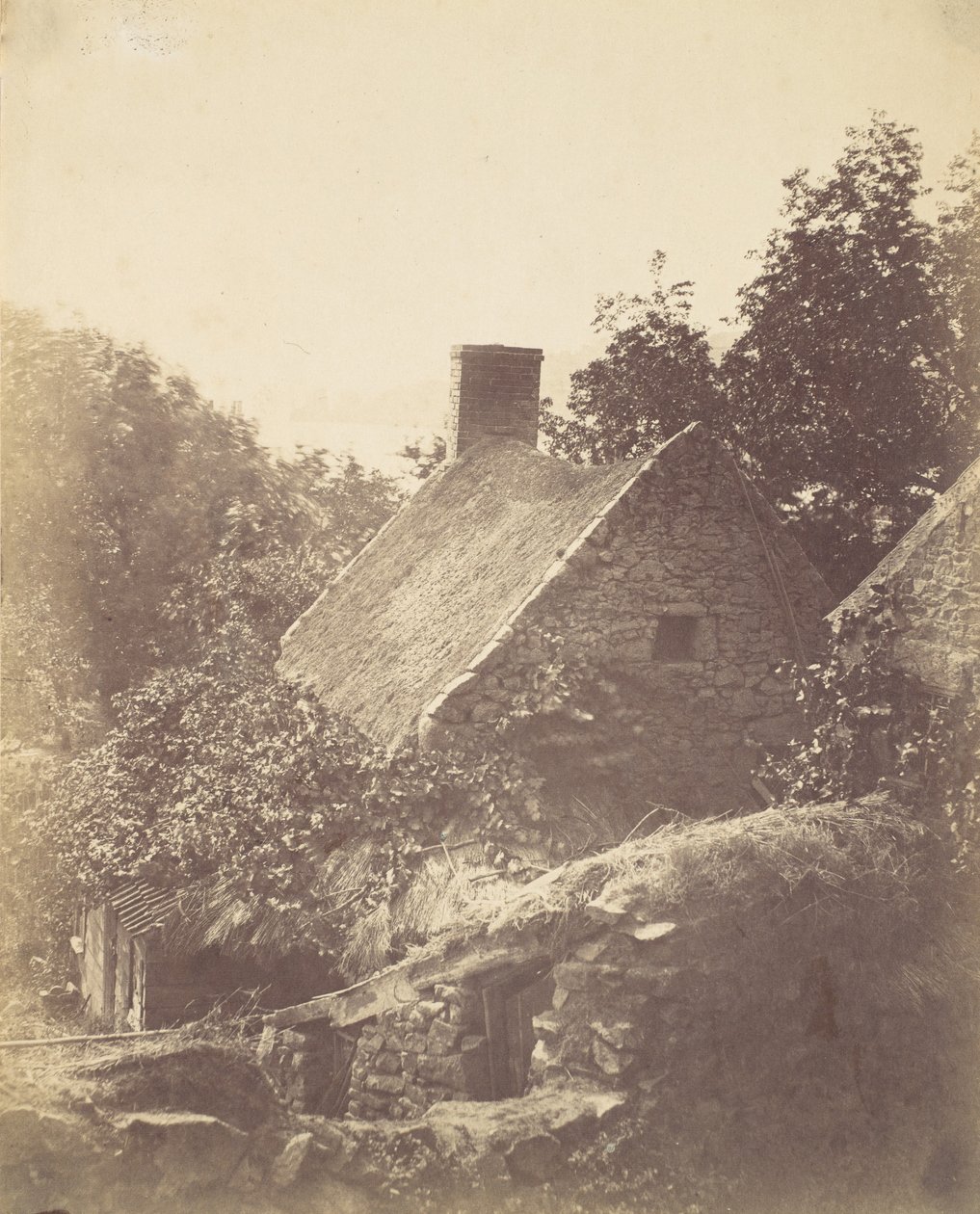 Domek na Jersey, 1855. autorstwa Joseph Cundall