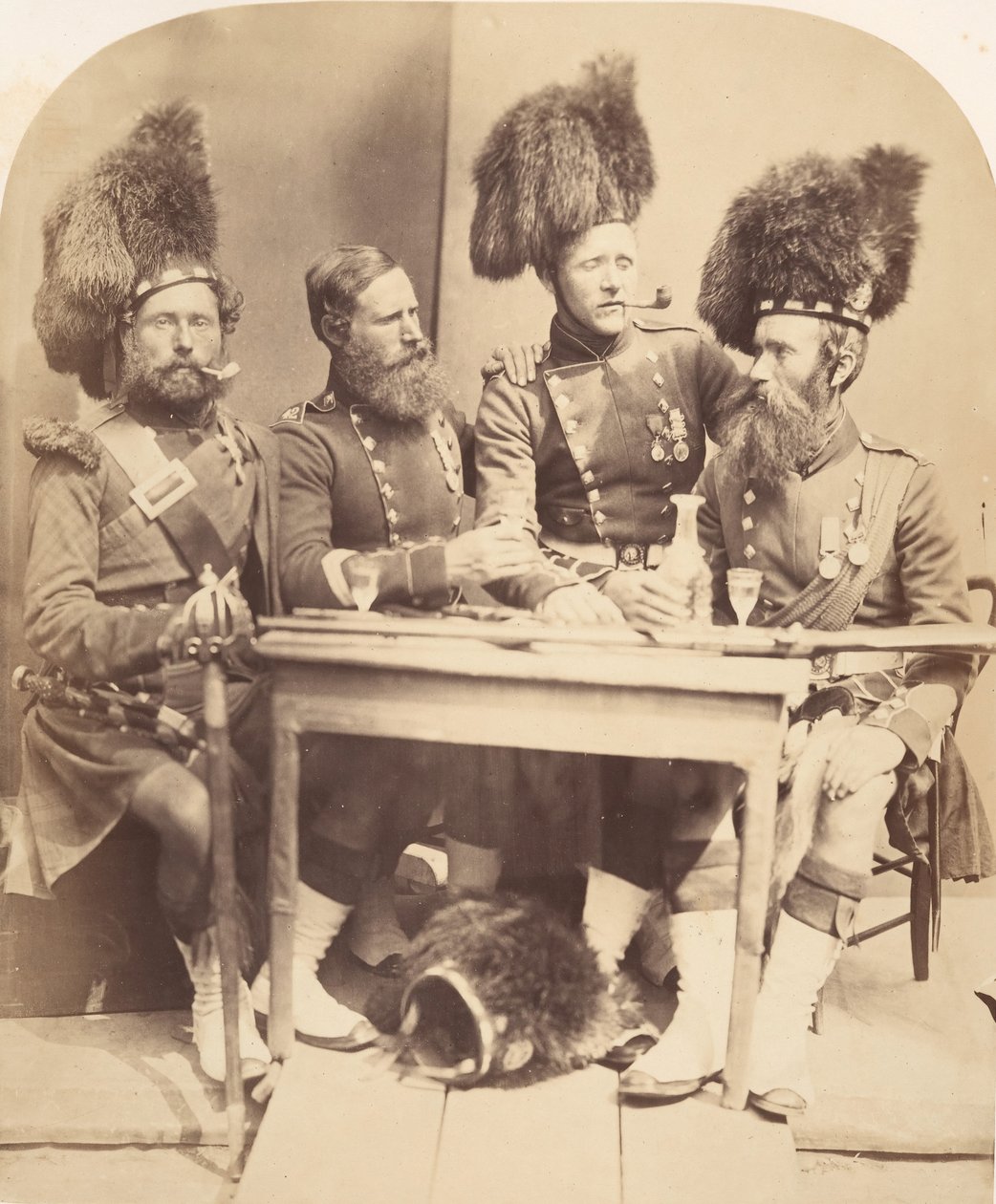 Górale, 1856. autorstwa Joseph Cundall