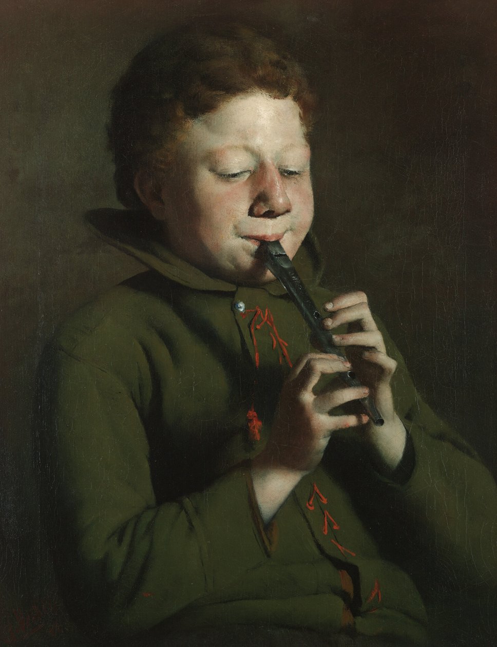 Geniusz, 1885 autorstwa Joseph Decker