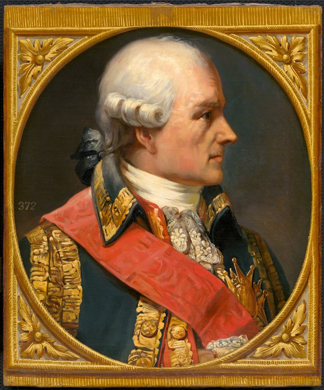 Jean-Baptiste de Rochambeau, połowa XIX wieku. autorstwa Joseph Desire Court
