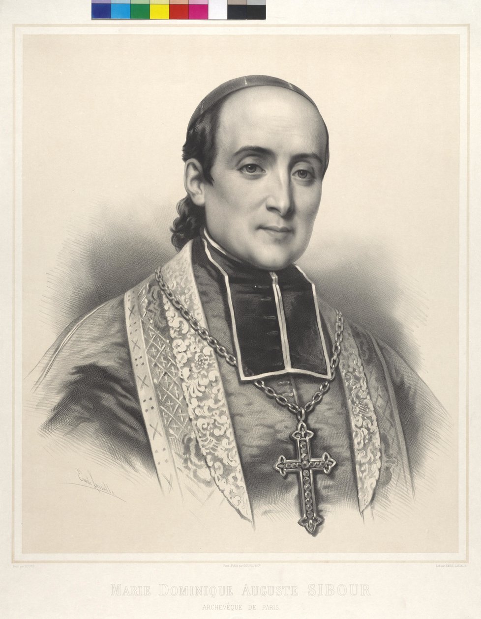 Marie Dominique Auguste Sibour autorstwa Joseph Desire Court