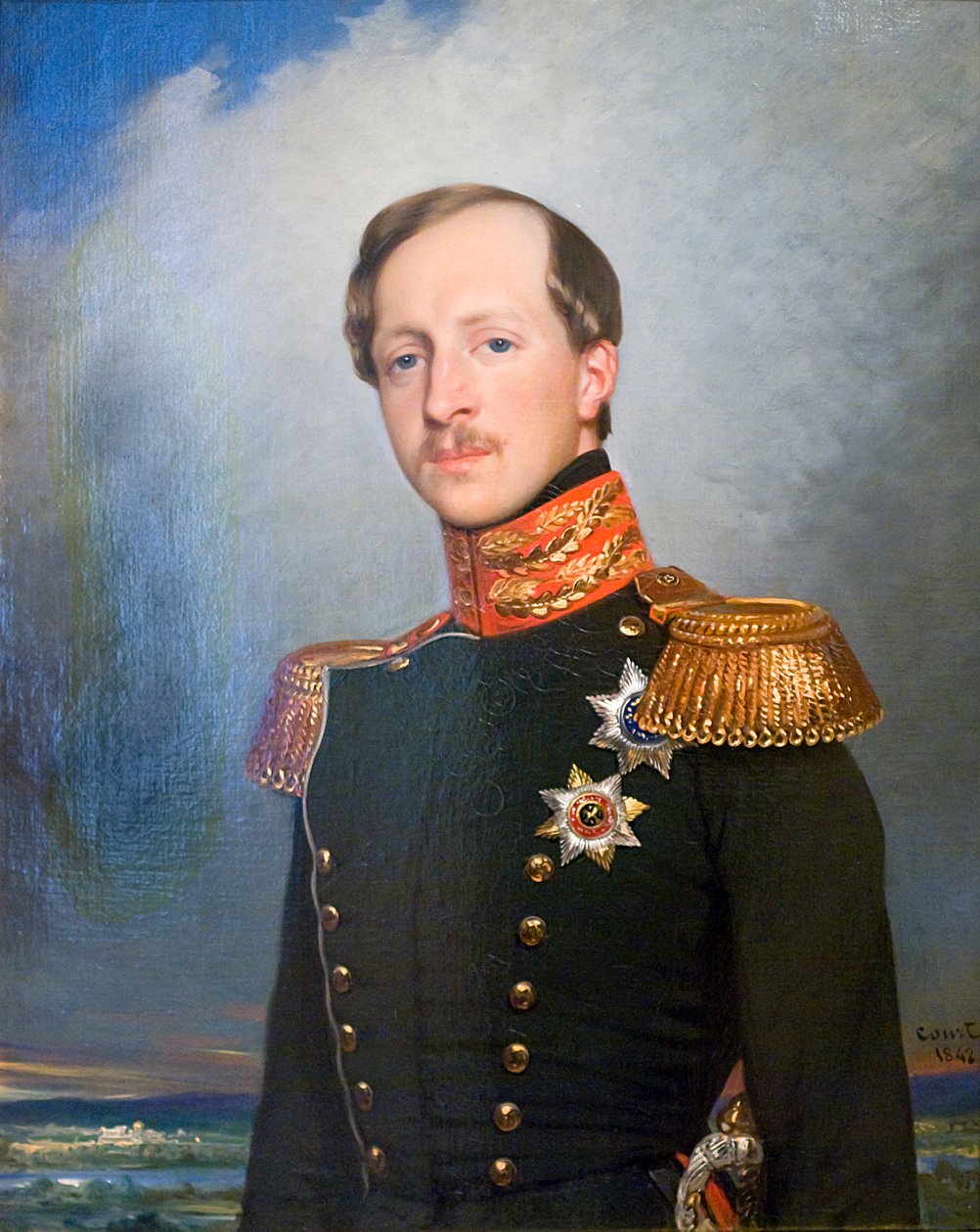 Portret księcia Piotra Oldenburga, 1842 r. autorstwa Joseph Desire Court
