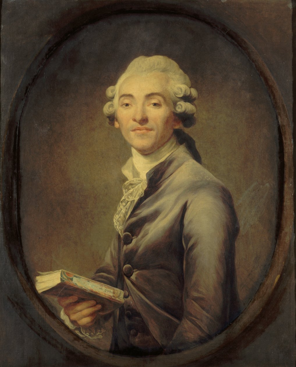 Bernard-Germain-Etienne de la Ville-sur-Illon, hrabia Lacépède 1756-1815, c. 1785. autorstwa Joseph Ducreux