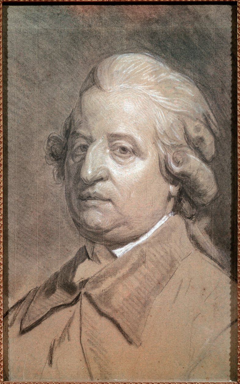 Portret Ludwika XVI w więzieniu świątynnym autorstwa Joseph Ducreux