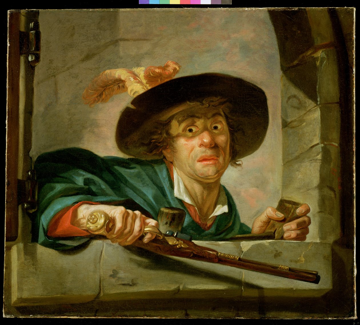 Zazdrosny Mąż autorstwa Joseph Ducreux