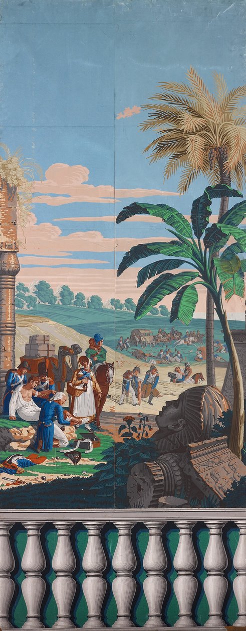 Malownicza tapeta: Bitwa o Heliopolis autorstwa Joseph Dufour