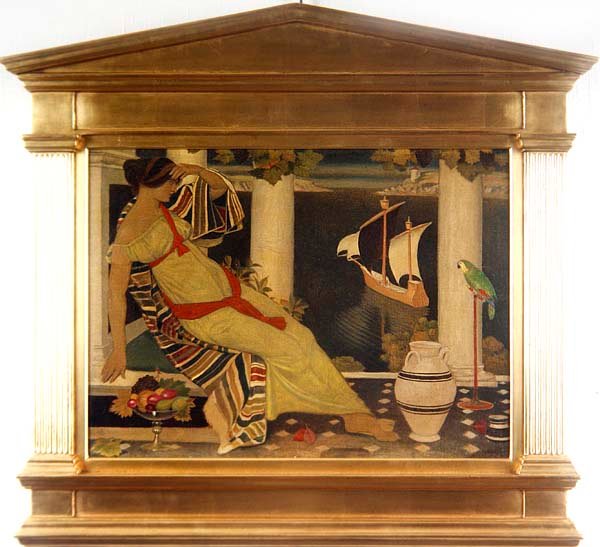 Ariadna w Naxos autorstwa Joseph Edward Southall