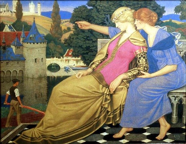 Belgia wspierana przez nadzieję autorstwa Joseph Edward Southall