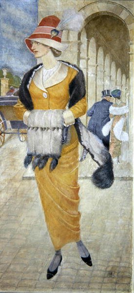 Na Rue de Rivoli autorstwa Joseph Edward Southall