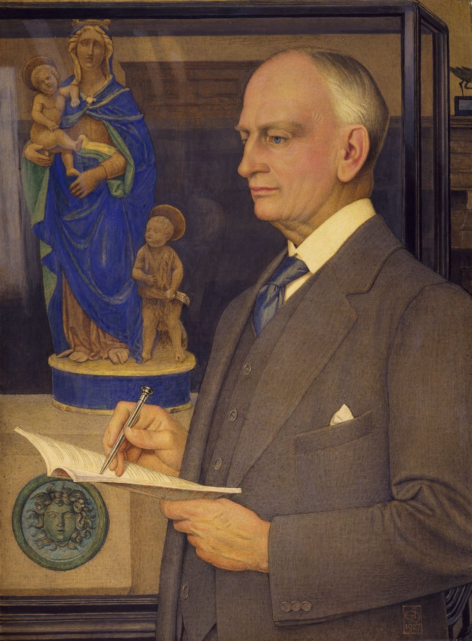 Portret sir Whitwortha Wallisa autorstwa Joseph Edward Southall