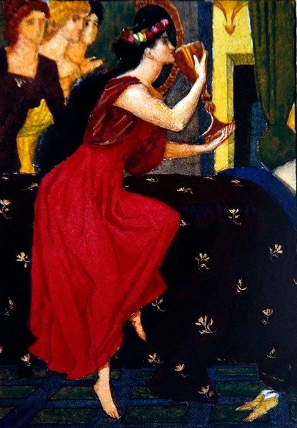 Sigismonda lub Gismonda, studium autorstwa Joseph Edward Southall