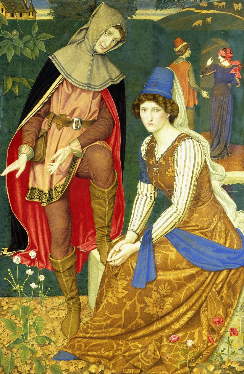 Orzechowa Pokojówka autorstwa Joseph Edward Southall