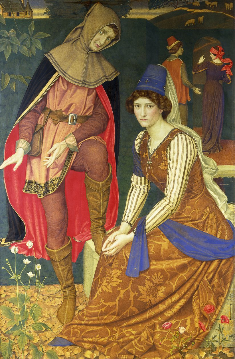 Orzechowa Pokojówka autorstwa Joseph Edward Southall