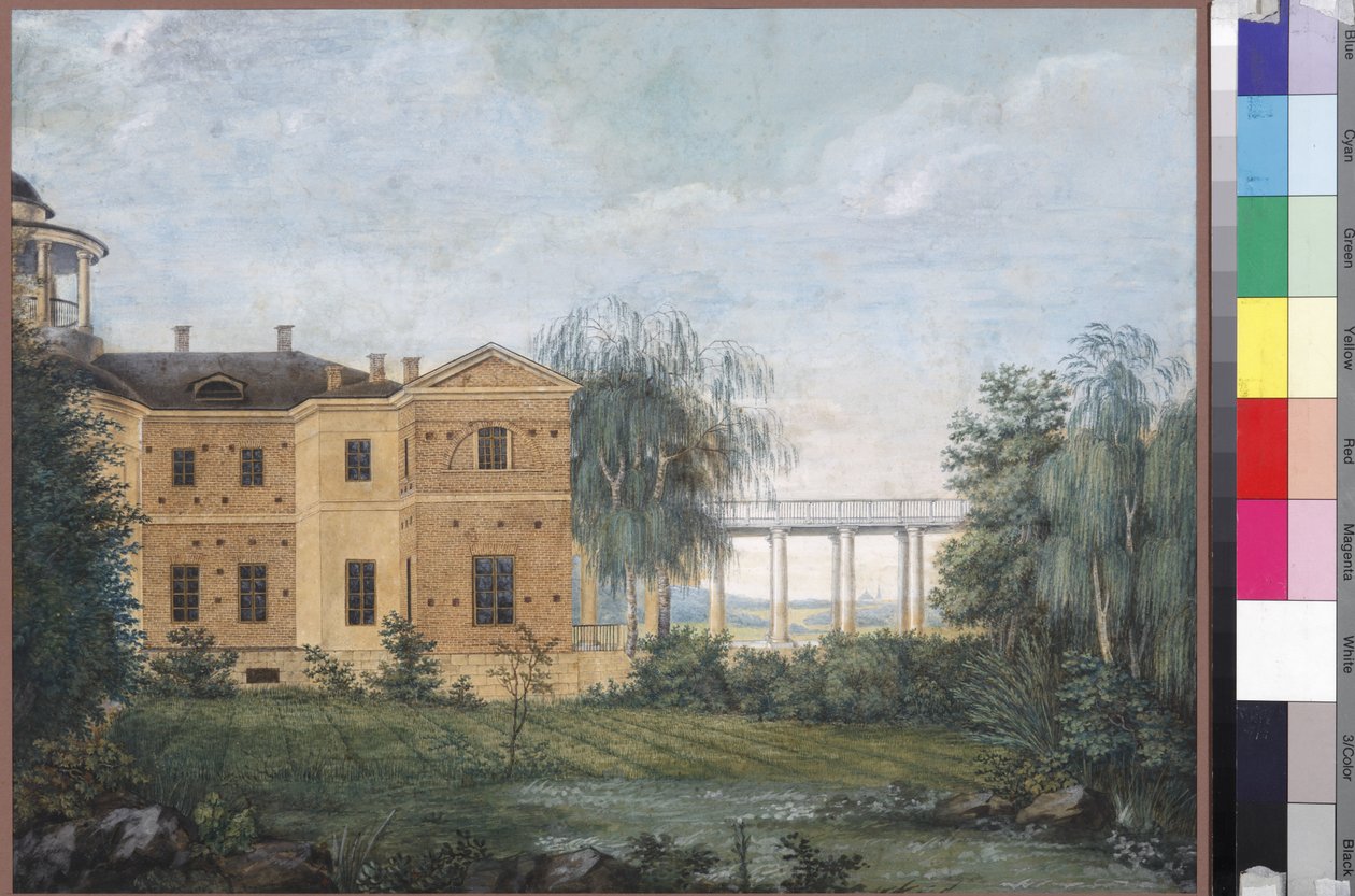 Posiadłość Ostafyevo autorstwa Vivien de Chateaubrun, Joseph Eustache autorstwa Joseph Eustache Vivien de Chateaubrun