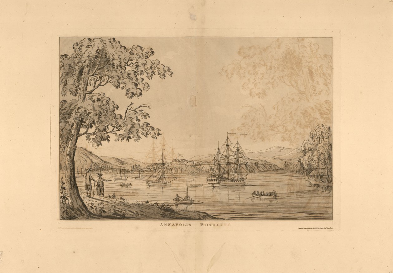 Atlantycki Neptun, autorstwa Joseph F. W. Des Barres