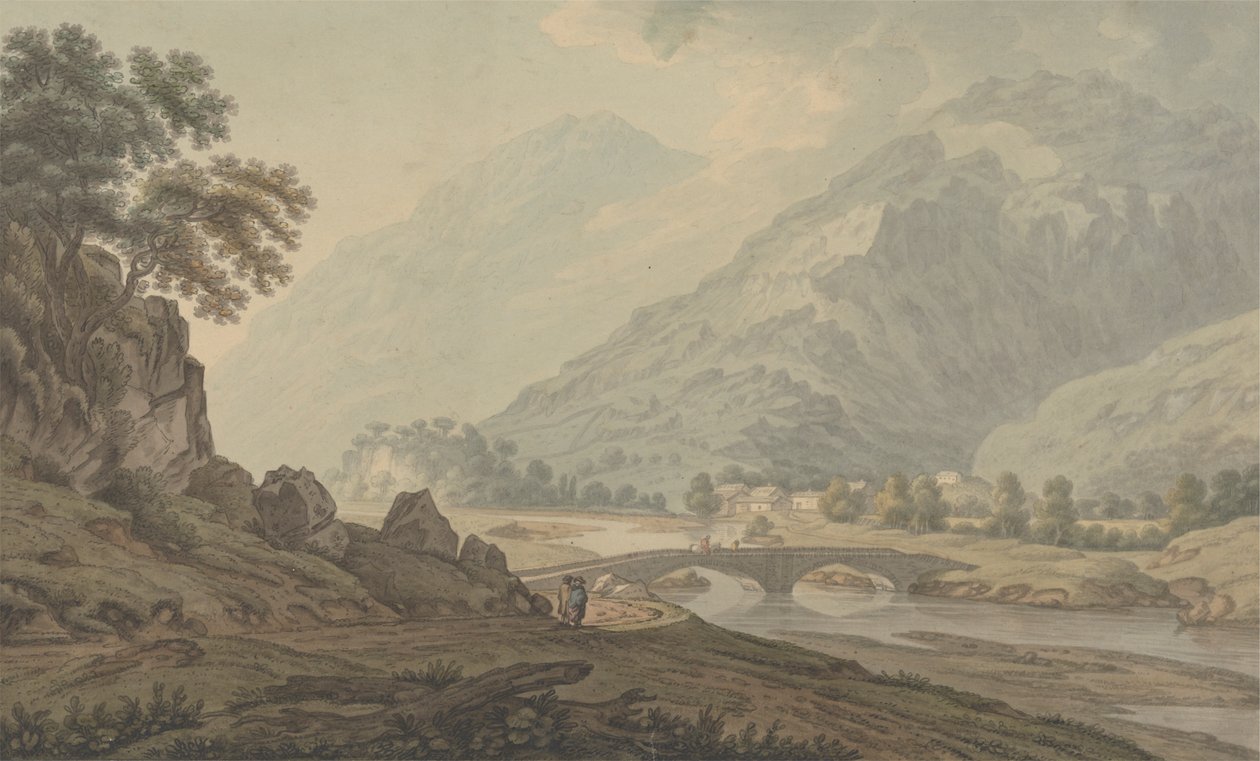Folwark Borrodale autorstwa Joseph Farington