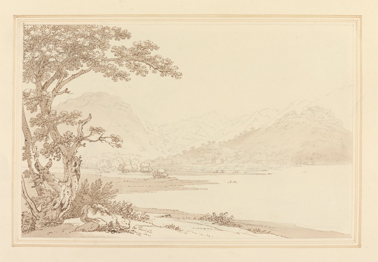Szef Ullswater autorstwa Joseph Farington