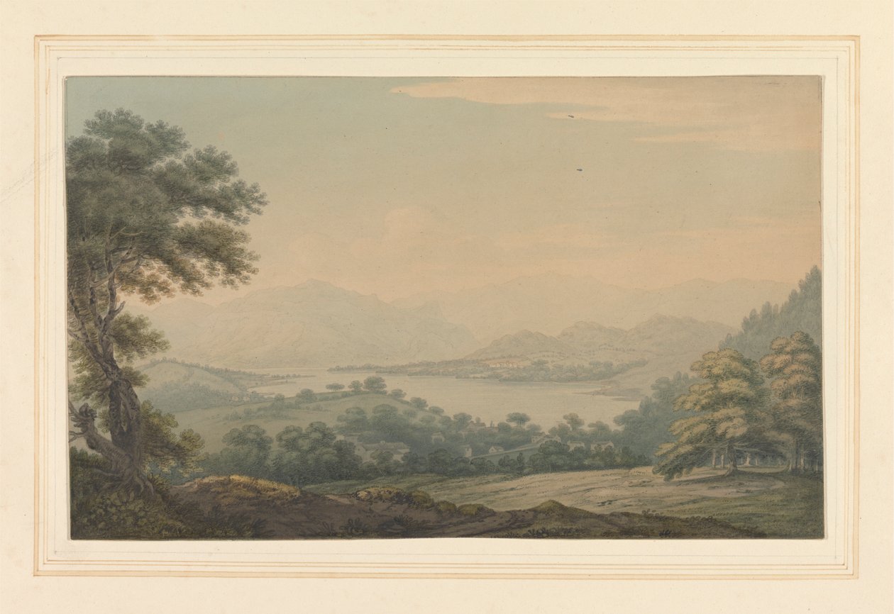 Extremidade inferior de Ullswaterpolish autorstwa Joseph Farington