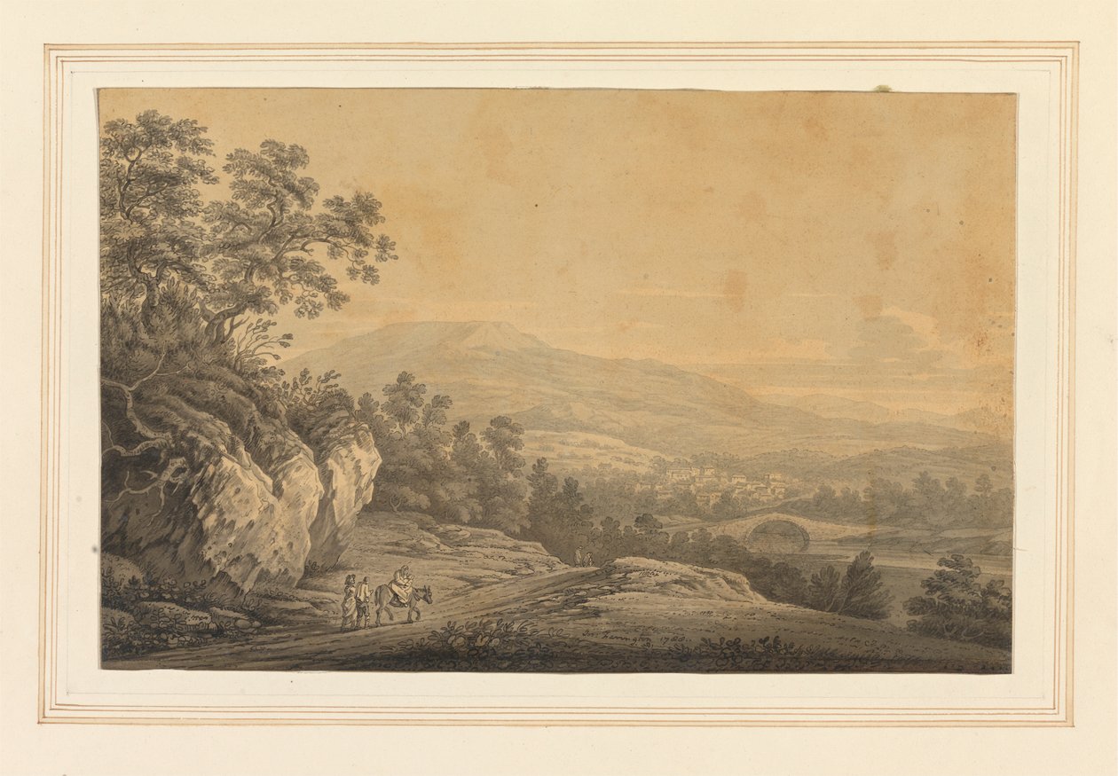 Widok na Ambleside autorstwa Joseph Farington