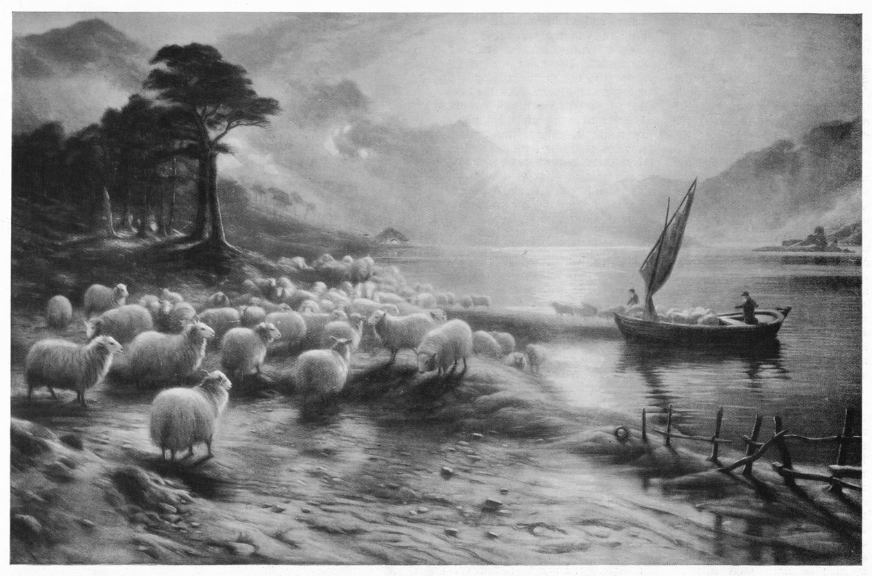 Prom na Loch, c1890, 1911 autorstwa Joseph Farquharson