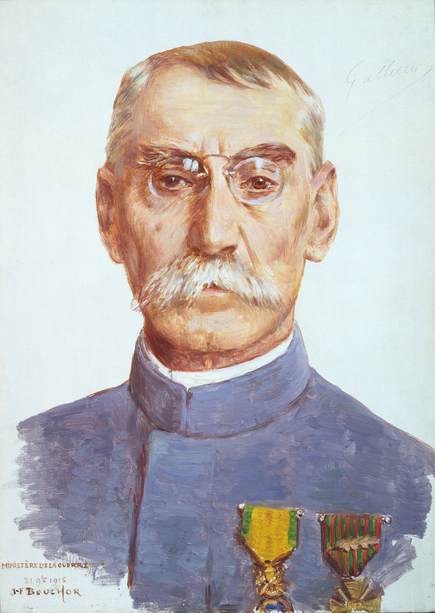 Joseph Gallieni, marszałek Francji (1849-1916) autorstwa Joseph Felix Bouchor