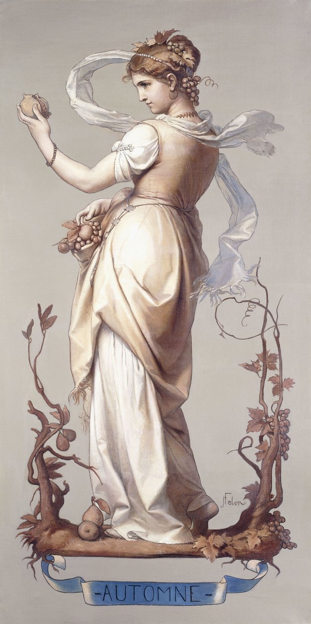 Cztery pory roku - jesień, 1873-74 autorstwa Joseph Felon
