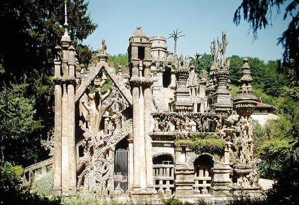 Pałac Idealny, wybudowany w latach 1879-1912 autorstwa Joseph Ferdinand Cheval