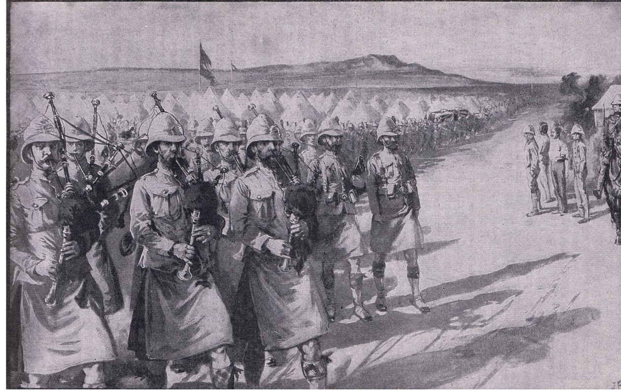 Pogrzeb generała Wauchope (zdjęcie) autorstwa Joseph Finnemore