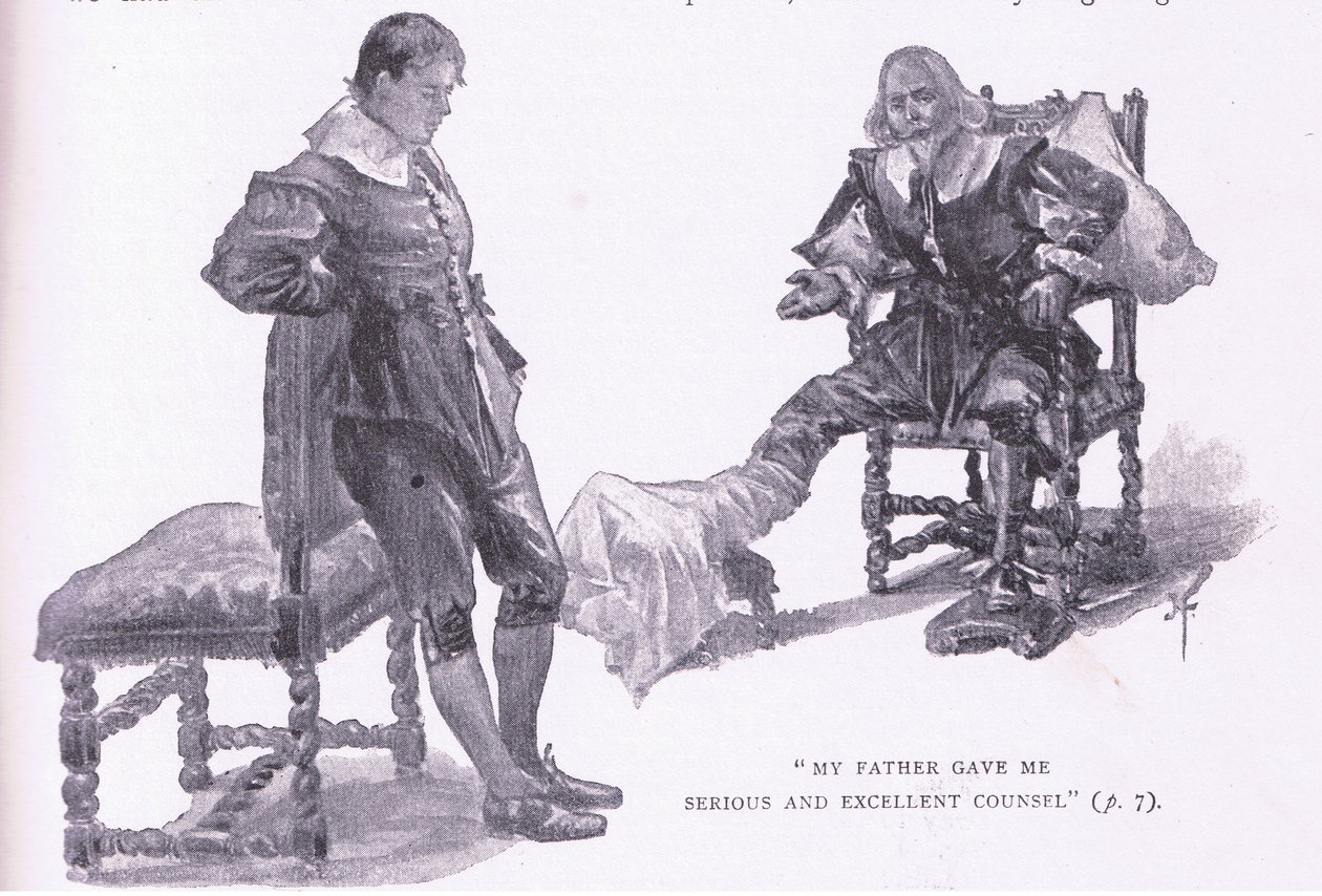 Mój ojciec dał mi poważną radę (lito) autorstwa Joseph Finnemore