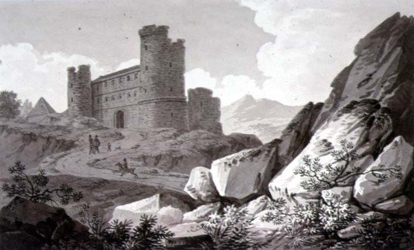 Szkice krajobrazowe autorstwa Joseph Francis Burrel