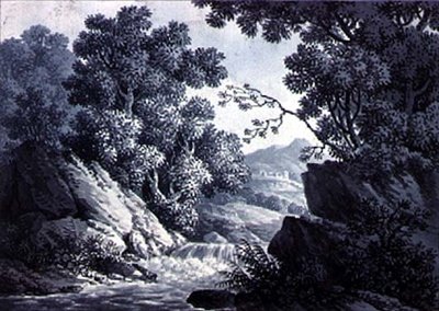 Szkice krajobrazowe autorstwa Joseph Francis Burrel