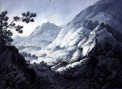 Szkice krajobrazowe autorstwa Joseph Francis Burrel