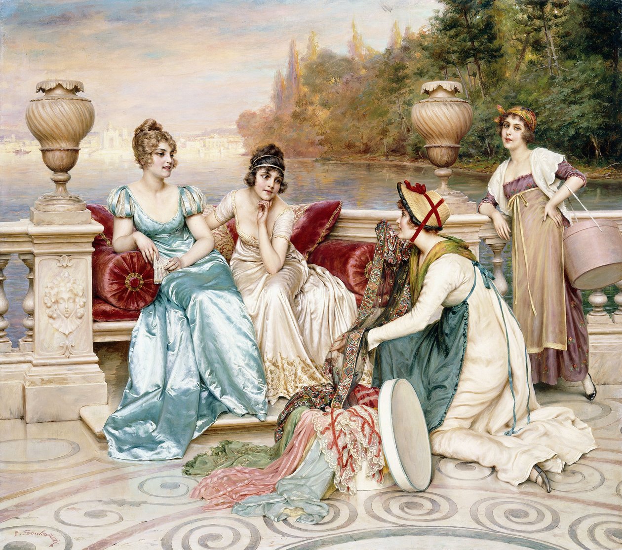 Wybór Jedwabiu i Satyny, autorstwa Joseph Frederick Charles Soulacroix
